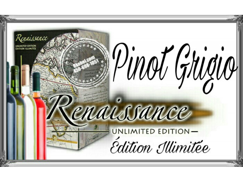 Pinot Grigio -Renaissance 16L.